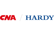 Das Logo von cna hardy besteht aus „cna“ in fetten roten Buchstaben und „hardy“ in fetten blauen Buchstaben, wobei die beiden Elemente durch einen Schrägstrich getrennt sind.