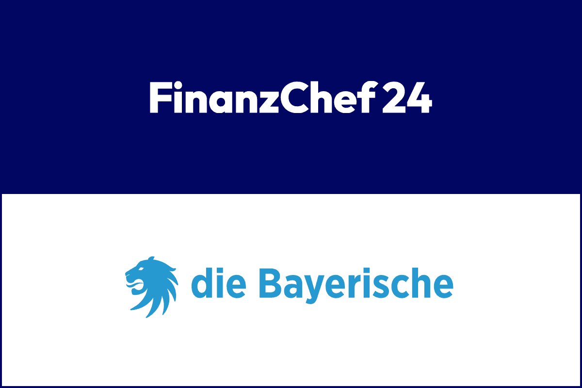 Logo von Finanzchef24 und die Bayerische