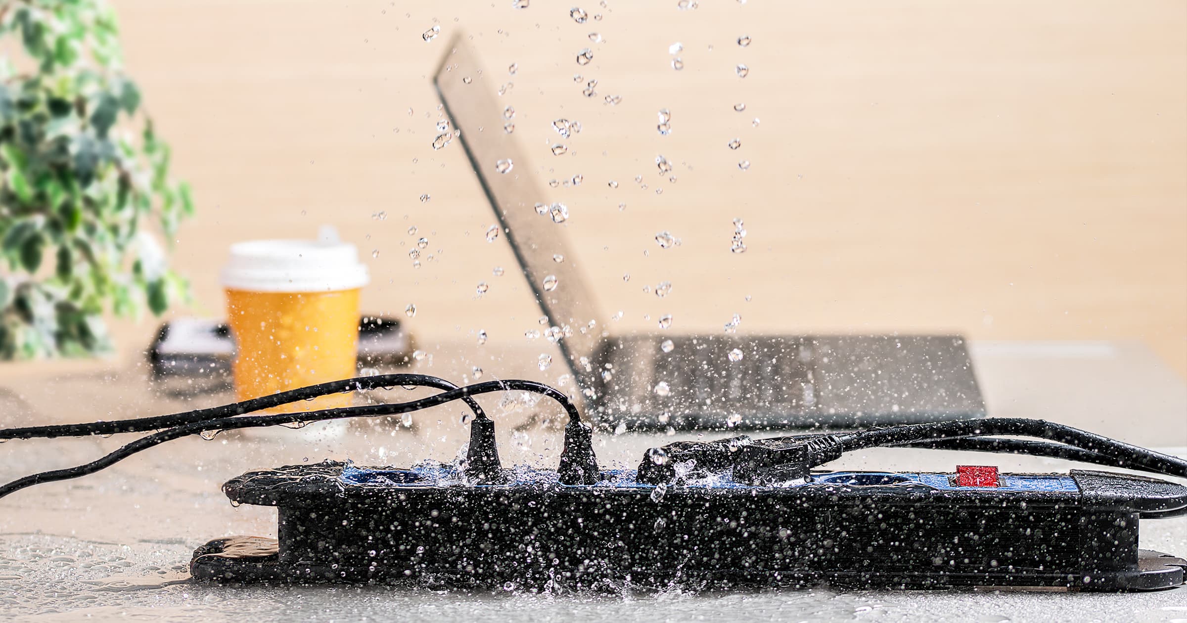 Wasserschaden im Unternehmen