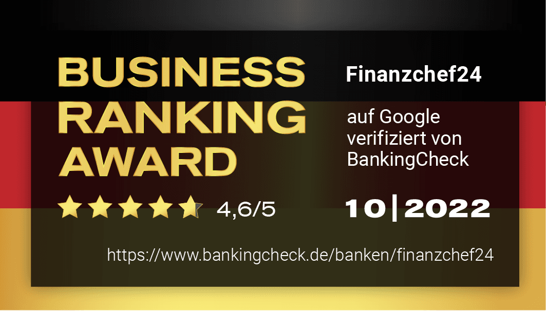Award Siegel "Business Ranking Award" 2022
